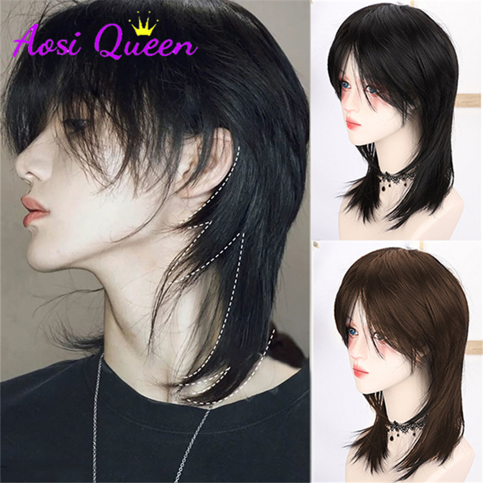 Wig Fiber Net - Женский короткий парик AS Wig, черный,