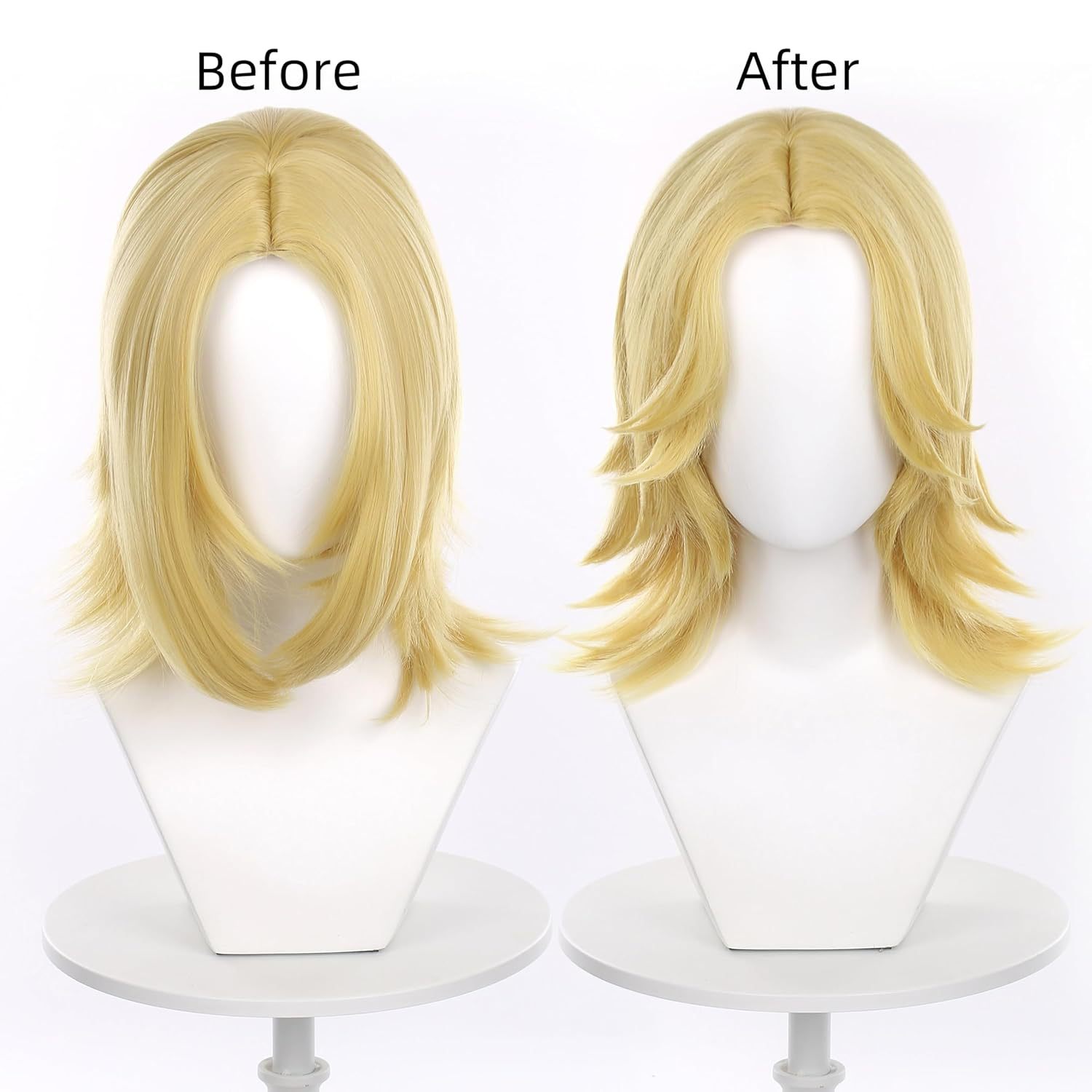 Wig Fiber Net - Синтетический парик для косплея Джонни Джостара