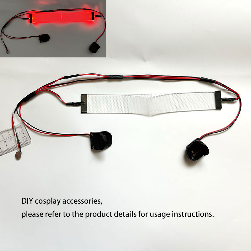 Красные гибкие гибкие DIY свет – обзор и цена Cosplay Prop Kit