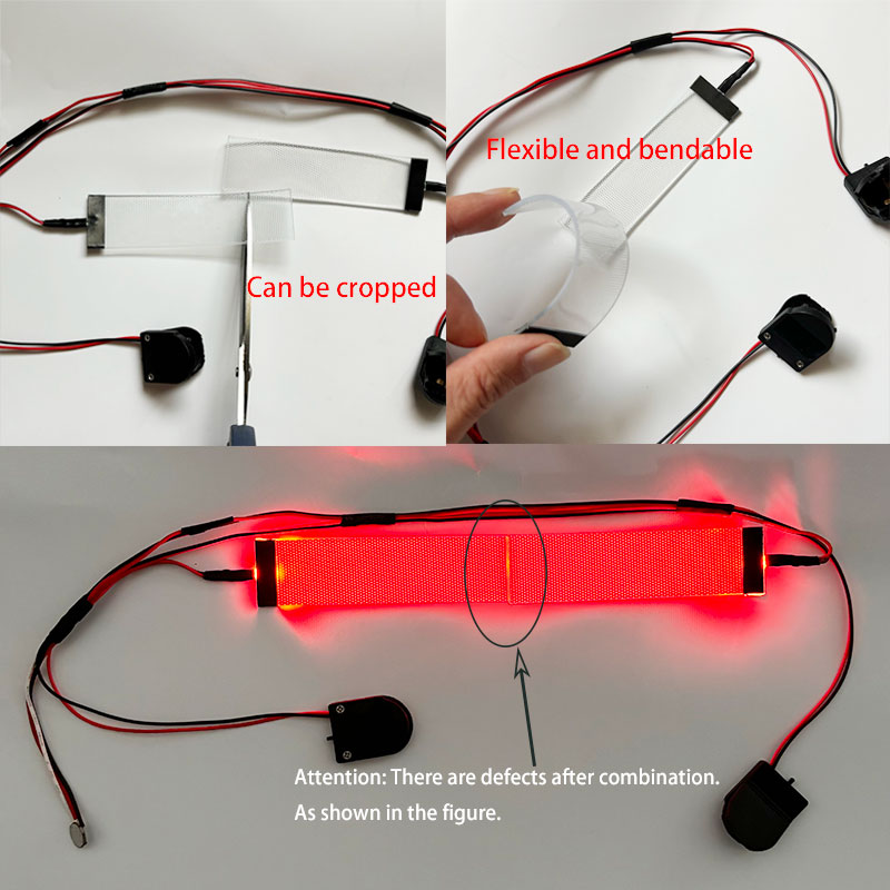 Красные гибкие гибкие DIY свет – обзор и цена Cosplay Prop Kit