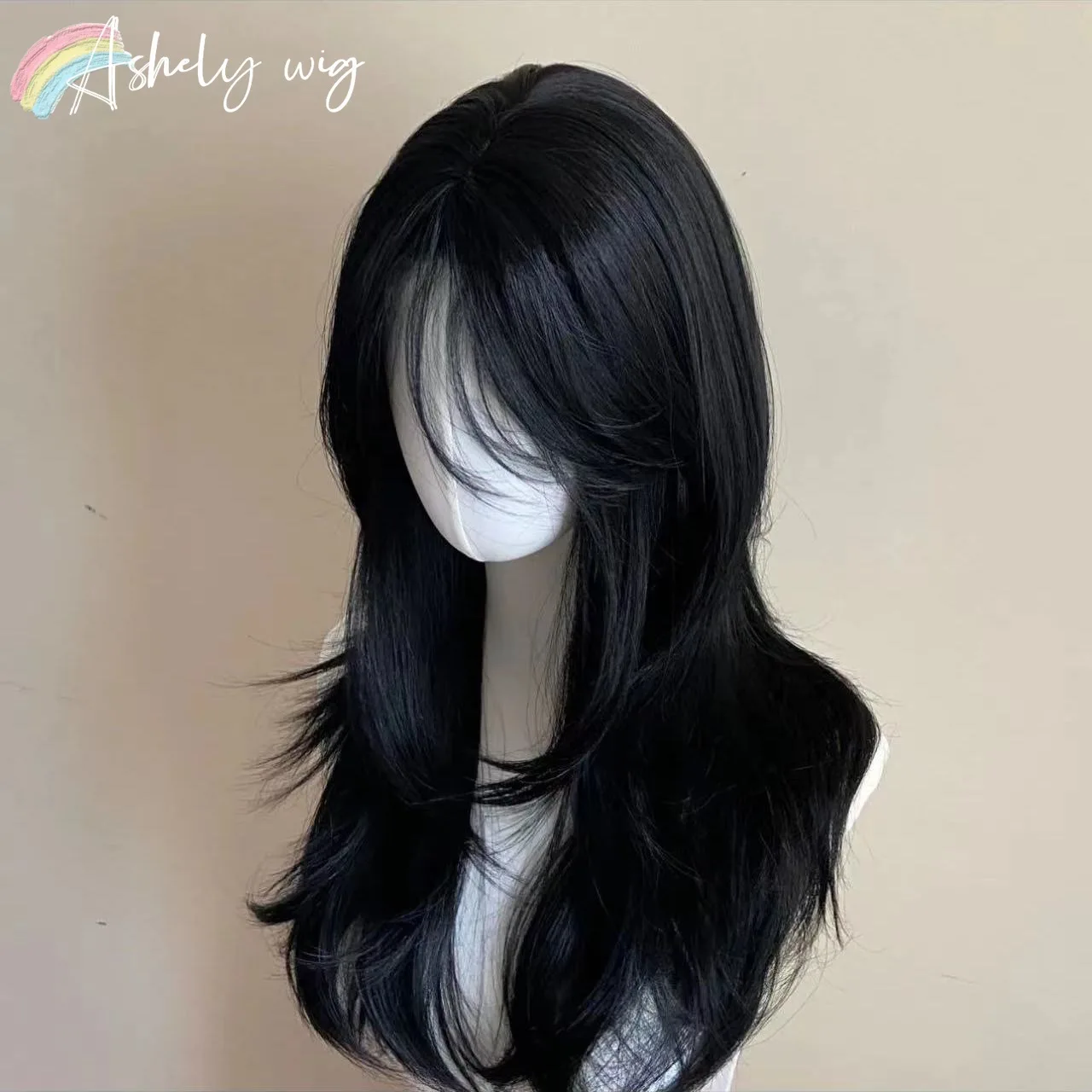 Ashely Черный Парик Женская По – обзор и цена Wig Fiber Net