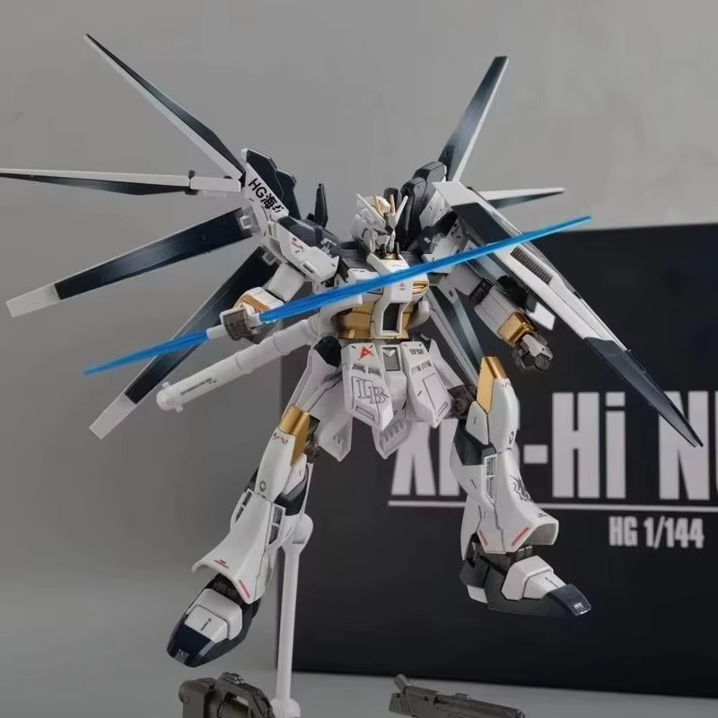 Hi-ν Hi Nu GPB, цветовая схема – обзор и цена Bandai Gundam Hg