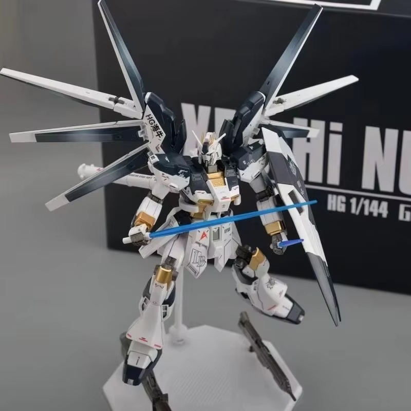 Hi-ν Hi Nu GPB, цветовая схема – обзор и цена Bandai Gundam Hg