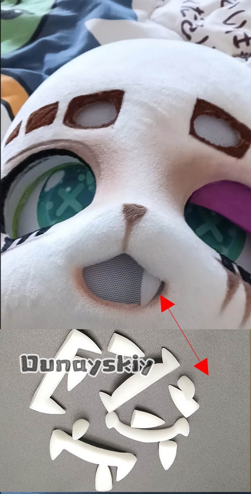 Пушистый меховой костюм Kemono – обзор и цена Cosplay Prop 3D Print Settings
